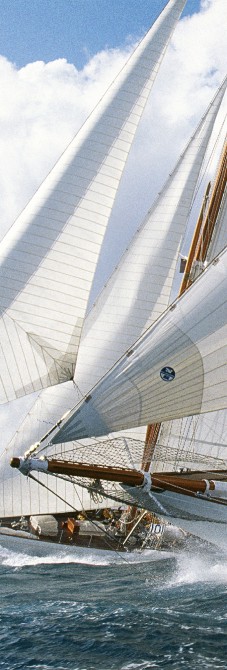 Photo Astra et Candida à la Nioulargue par Philip Plisson