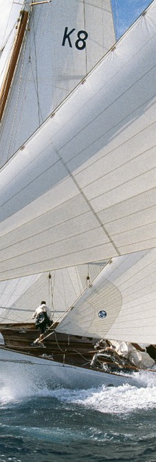 Photo Astra et Candida à la Nioulargue par Philip Plisson