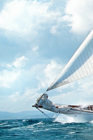 Photo Astra et Candida à la Nioulargue par Philip Plisson