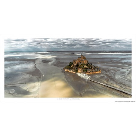 Basse mer au Mont-Saint-Michel