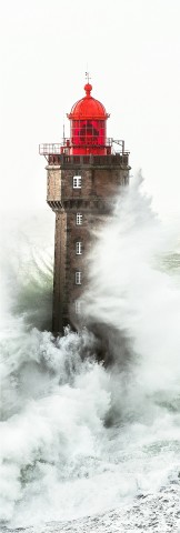 Photo The Jument lighthouse, Finistère, Brittany par Philip Plisson
