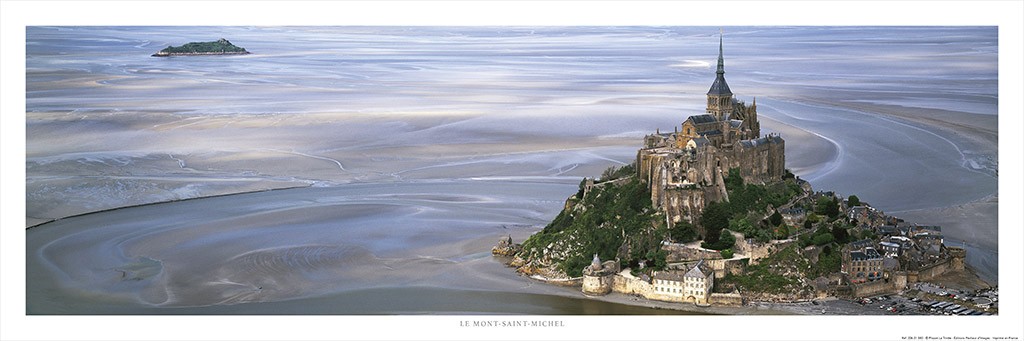 Tirage Albuminé Neurdein – Mont-Saint-Michel En Travaux – Vers 1885 – Original
