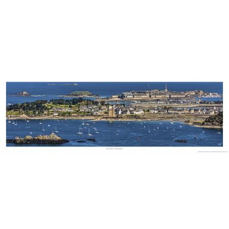 Saint-Malo et le quartier Saint-Servan, Bretagne