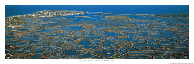Les marais salants de Guérande, Loire Atlantique Photo Les marais salants de Guérande, Loire Atlantique par Philip Plisson
