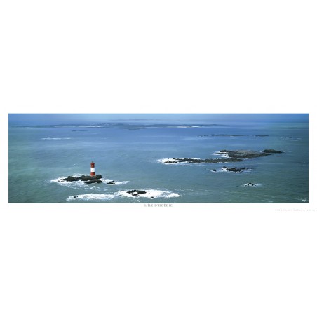 Hoëdic island, the Cardinaux lighthouse, Morbihan  South Brittany
