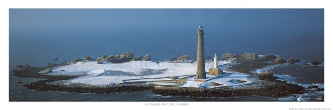 Photo Le phare de l'île Vierge, Finistère, Bretagne par Philip Plisson