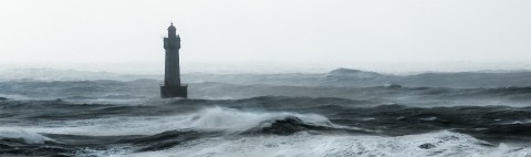 Photo La Jument lighthouse, Brittany par Philip Plisson