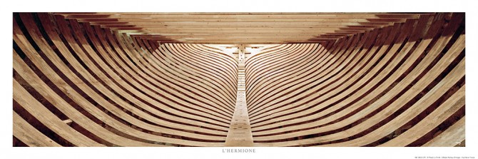The Hermione Frigate, Royale Ropery, Rochefort Photo The Hermione Frigate, Royale Ropery, Rochefort par Philip Plisson