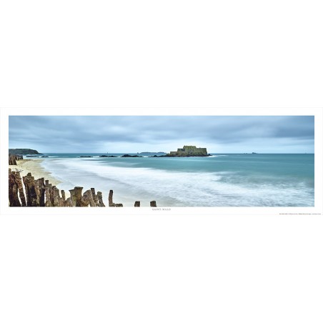 The Fort National in Saint-Malo, Brittany