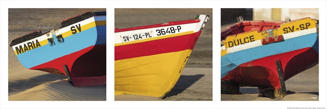 Colorful boats - Cape Verde Photo Colorful boats - Cape Verde par Philip Plisson