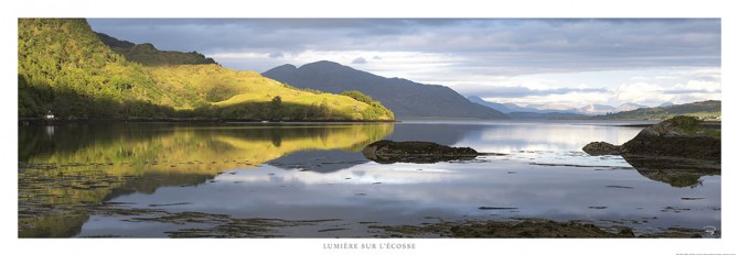 Photo Lumière sur le Loch Duich en Ecosse par Philip Plisson