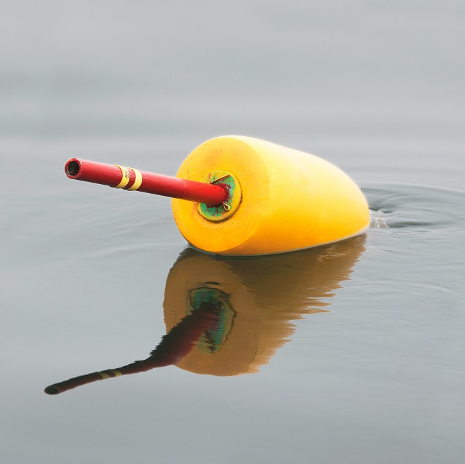 Photo Bouées de casiers à homards, Maine par Philip Plisson