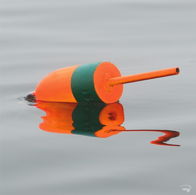 Photo Bouées de casiers à homards, Maine par Philip Plisson