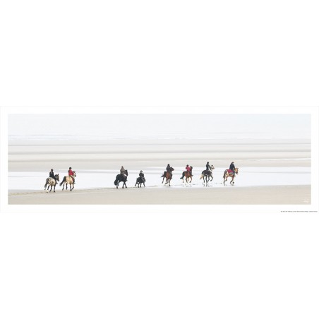 Promenade sur la plage du Touquet, Pas-de-Calais