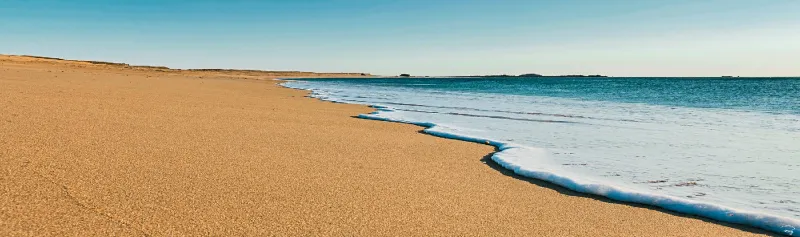 Photo The beach of Erdeven, Morbihan, Brittany par Philip Plisson