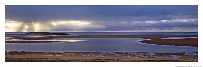Lumière sur la plage du Men Du, Morbihan Photo Lumière sur la plage du Men Du, Morbihan par Philip Plisson
