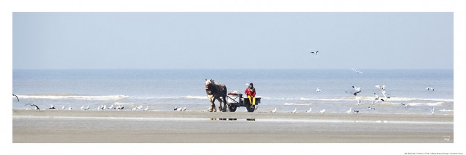 Sur la plage du Touquet Photo Sur la plage du Touquet par Philip Plisson