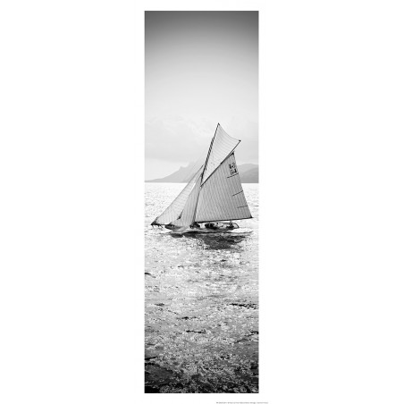 Cotre aurique, voile classique