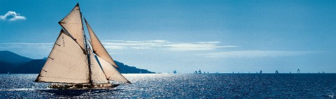 Photo Mariquita aux Régates Royales de Cannes par Philip Plisson