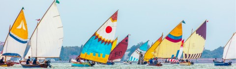 Photo Traditional sailboats on the Venice lagoon par Philip Plisson