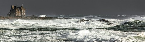 Photo Le château Turpault à Quiberon, Morbihan, Bretagne par Philip Plisson