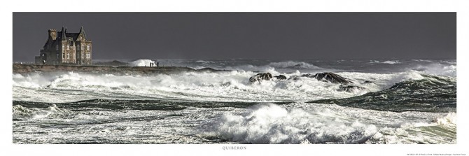 Le château Turpault à Quiberon, Morbihan, Bretagne Photo Le château Turpault à Quiberon, Morbihan, Bretagne par Philip Plisson
