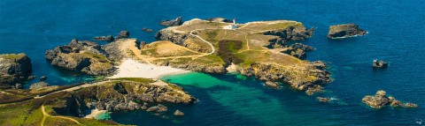 Photo The Pointe des Poulains at Belle-Ile-en-Mer, Morbihan par Philip Plisson