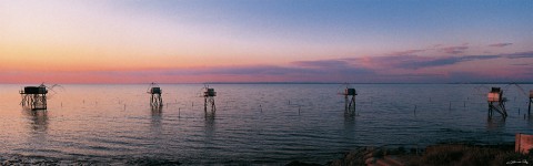 Photo Fishing huts, Loire Atlantique par Guillaume Plisson