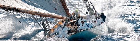 Photo Le voilier Moonbeam dans du gros temps par Guillaume Plisson