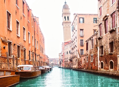 Photo Venise et ses canaux par Philip Plisson