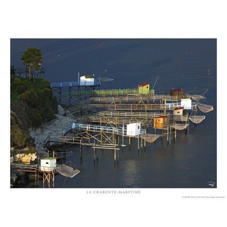 Pêche au Carrelet, Charente Maritime