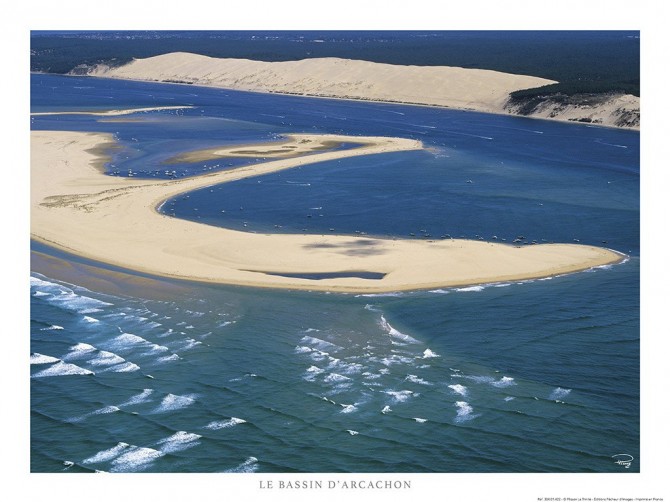 Photo Banc d'Arguin et dune du Pilat, Bassin d'Arcachon par Philip Plisson
