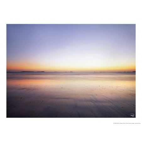 Lumière sur la plage du Men Du à La Trinité-sur-Mer