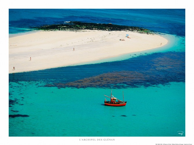 Mouillage au Glénan, Finistère, Bretagne Photo Mouillage au Glénan, Finistère, Bretagne par Philip Plisson