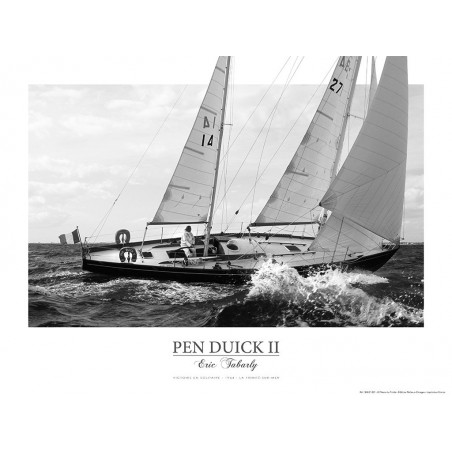 Pen Duick II, victoire d'Eric Tabarly dans la Transat de 1965