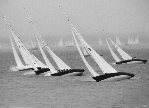 Photo Les régates de Cowes Week, île de Wight, Angleterre par Philip Plisson