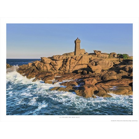 Le phare de Men Ruz, Ploumanac'h, Bretagne