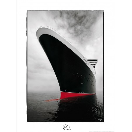 L'étrave du paquebot Queen Mary 3