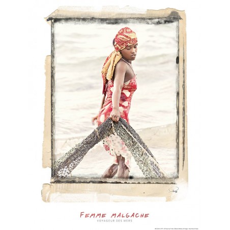 Femme malgache, Madagascar