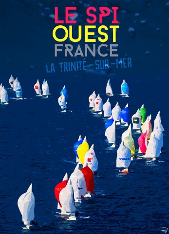 Photo Spi Ouest-France in la Trinité-sur-Mer poster par Philip Plisson