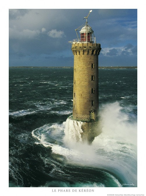 Le phare de Kéréon, Finistère, Bretagne Photo Le phare de Kéréon, Finistère, Bretagne par Guillaume Plisson