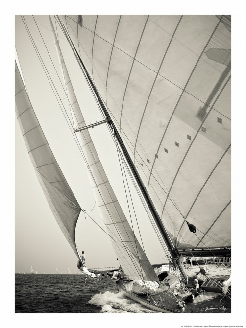Sous le vent d'un classique yacht Photo Sous le vent d'un classique yacht par Guillaume Plisson