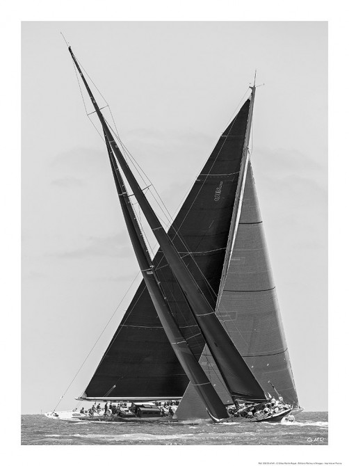 Class J en régate Photo Class J en régate par Gilles Martin-Raget