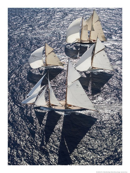 Flotte de classiques yachts Photo Flotte de classiques yachts par Gilles Martin-Raget