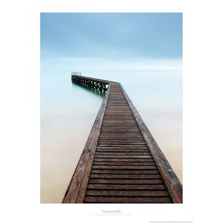 Passerelle, Grandcamp-Maisy, Normandie