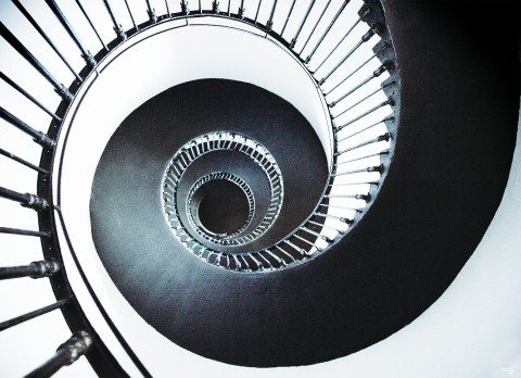 Photo Escalier de phare de Patiras sur la Gironde par Philip Plisson