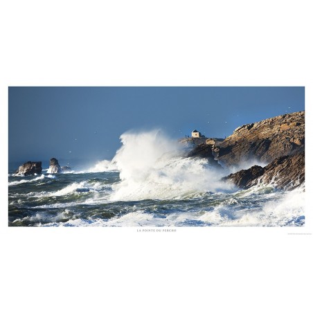 Coup de vent sur la pointe du Percho, Morbihan
