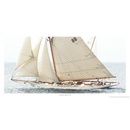 Moonbeam III, yacht de tradition, aussi apelé Moonbeam of Fife