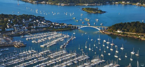 Photo La Trinité-sur-Mer Port, Morbihan par Philip Plisson