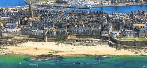Photo Saint-Malo intra-muros, Ille-et-Vilaine, Brittany par Philip Plisson